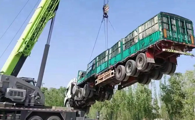牧野区道路脱困救援案例